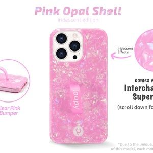 Loopy Original IPhone 13 Pro 6.1” screen, pink opal shell